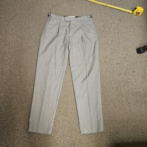 Topman Pants Mens 32x32 Slim Fit Dress Trouser Formal Modern Flat Front Pattern